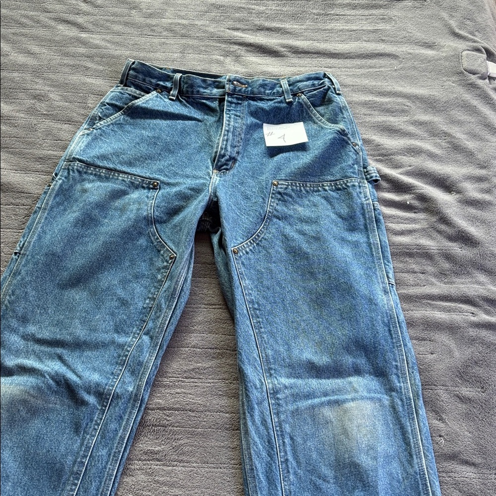 Carhartt men’s B 73 double front jeans 34×36